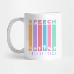 Speech Pathologist Areas of Discipline Mug